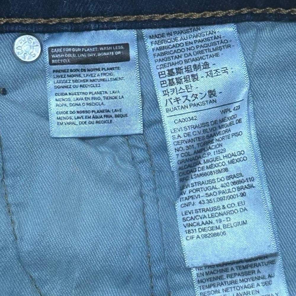 Levi’s 505 Blue Denim Jeans‎ - Picture 9 of 10